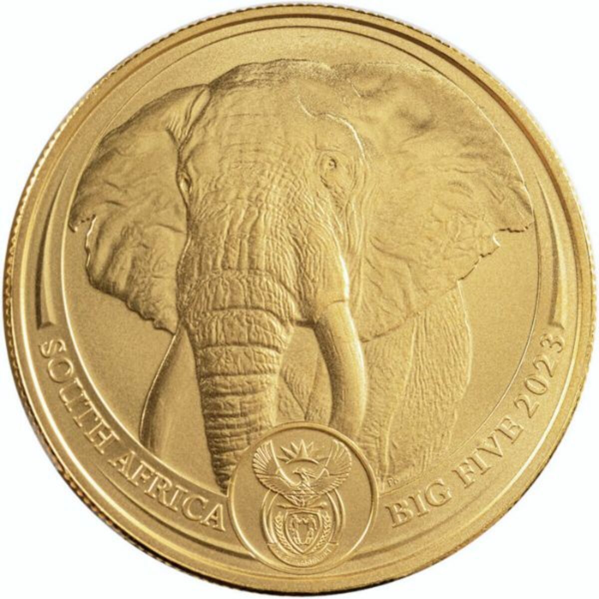 1 oz. Elephant (Big Five) South Africa Gold Coin! - ostrov-dety.ru