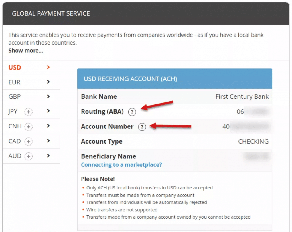 How to link Payoneer's account to PayPal's account? | AutoDS