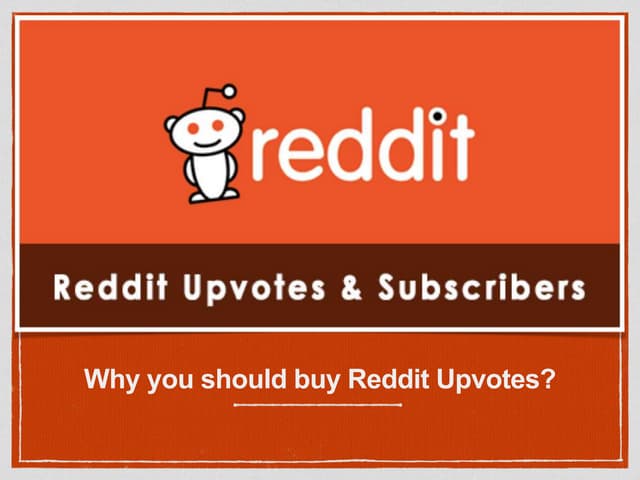 Buy Reddit upvotes | The #1 upvote service provider - Signals agency