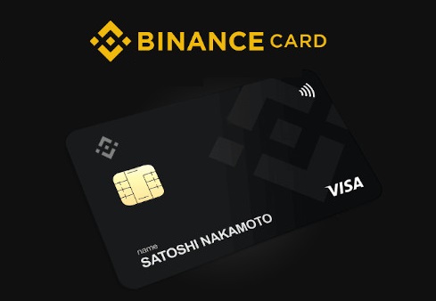 Map Binance Visa CB. Pay in Bitcoin or other crypto