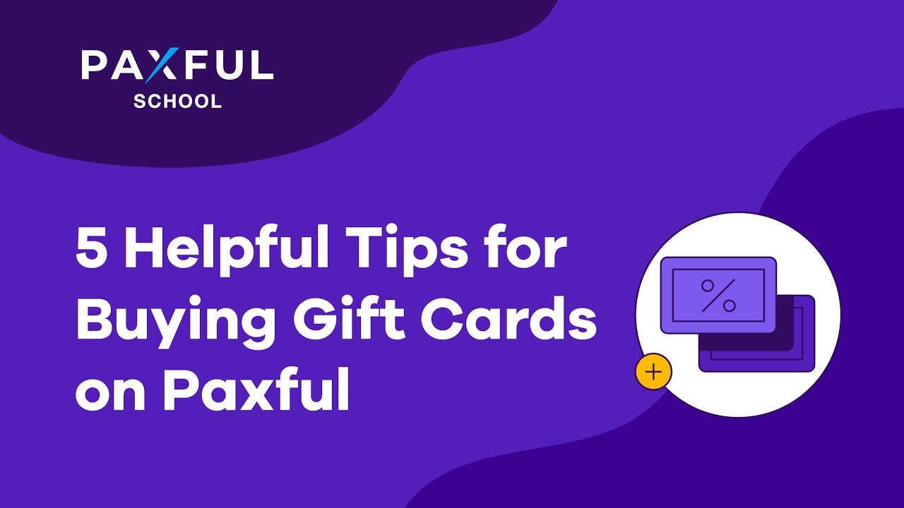 How To Convert Gift Cards To Bitcoin On Paxful - Zenith Techs