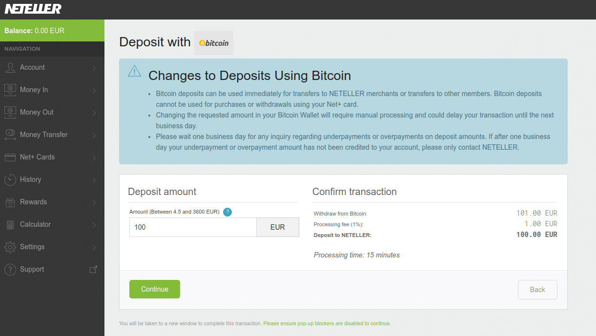 Does Neteller accept Bitcoin payments? | NOWPayments