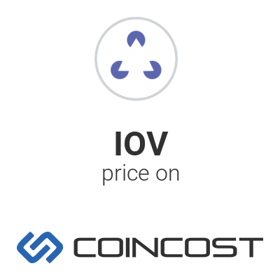 Carlive Chain (IOV) live coin price, charts, markets & liquidity