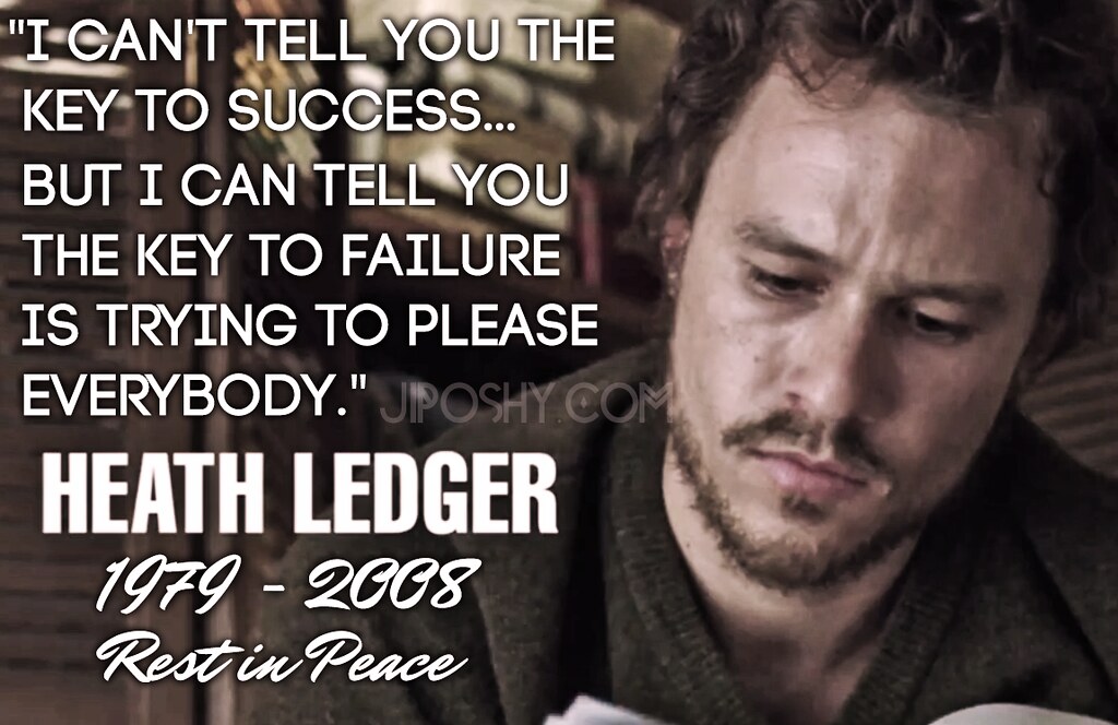 45 Motivational Heath Ledger Quotes For Success In Life