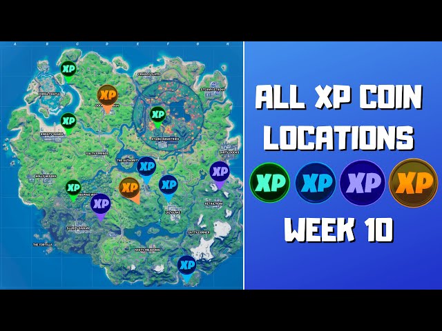 Where to find all the XP coins in Fortnite Chapter 2, season 5, week 14 - Dot Esports