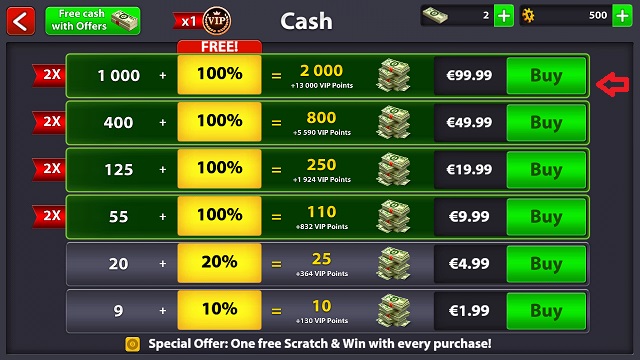 Generator Coins & Money For 8 BALL POOL Free 