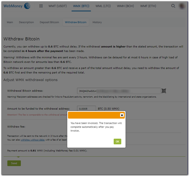 The limits for withdrawal of WM to a bank card via certified exchange offices - WebMoney Wiki