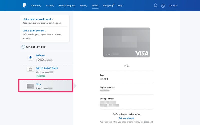 How to Add a Gift Card to PayPal As a Payment Method