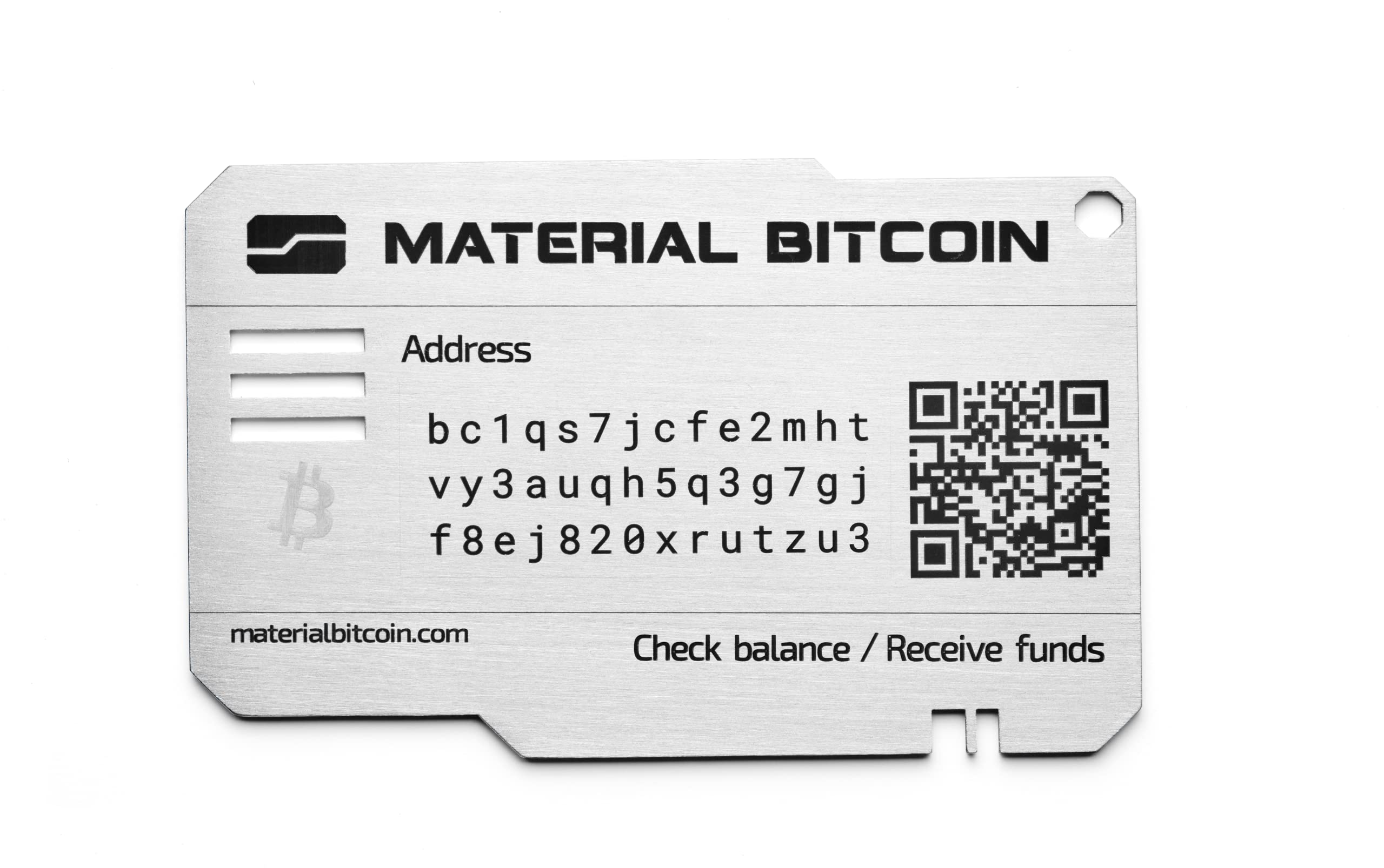 Cold Wallet - Bitcoin Cold Wallet - Material Bitcoin Standard Version - Material Bitcoin