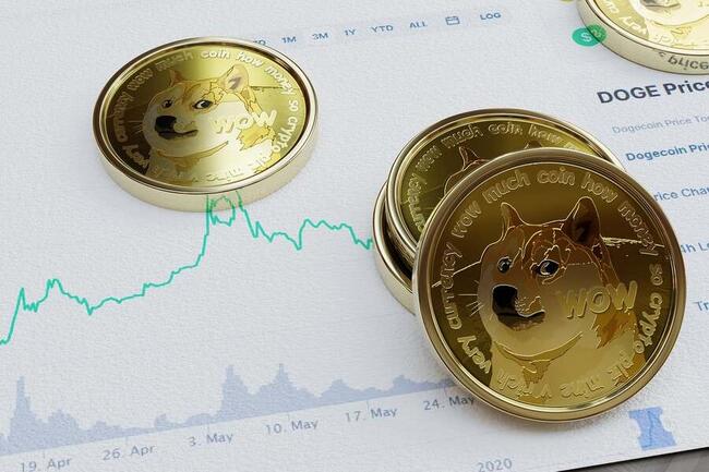 Dogecoin price in USD and DOGE-USD price history chart