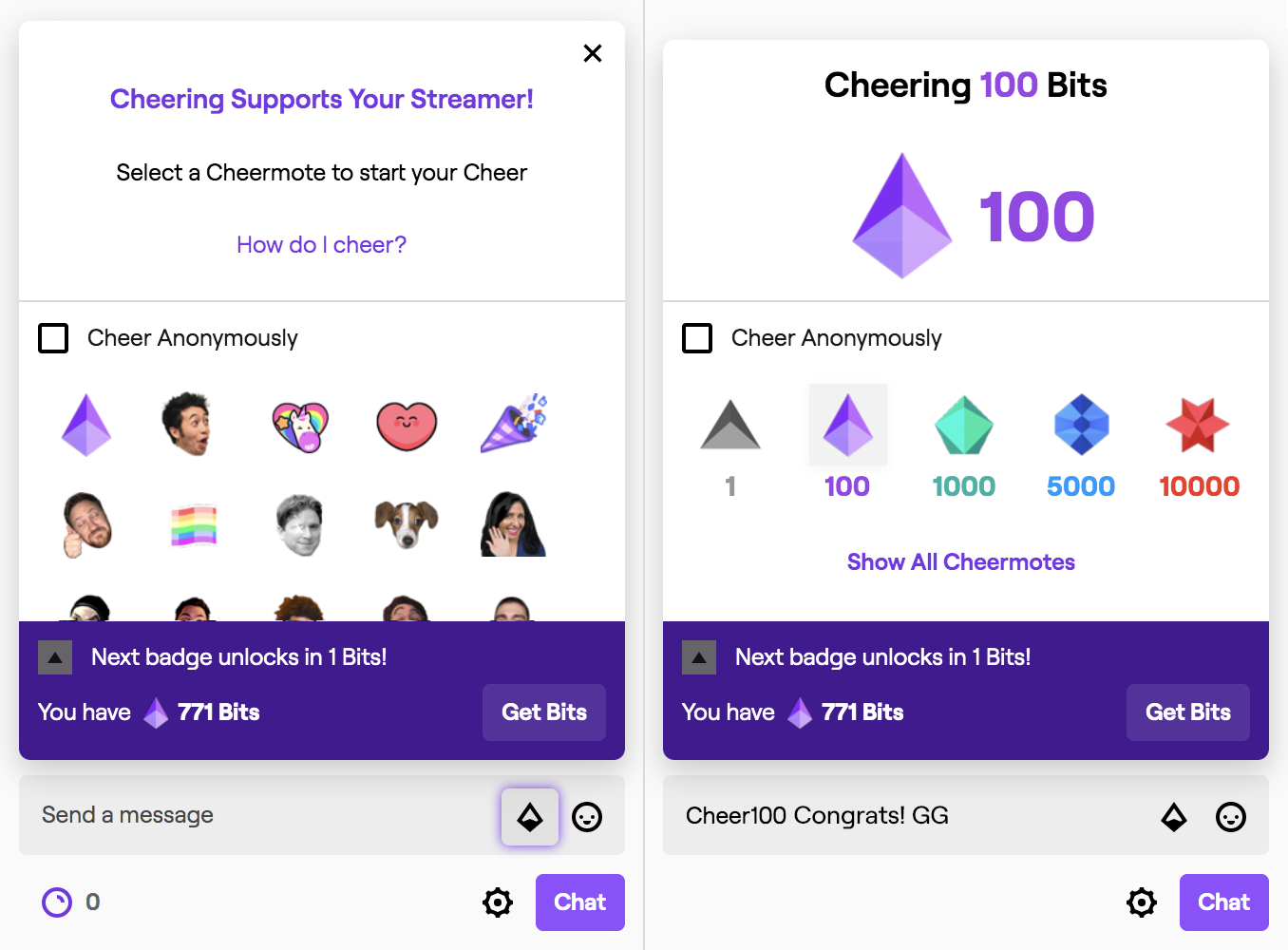 Twitch Bits USD Calculator - Cheer Bits to Dollar Conversion