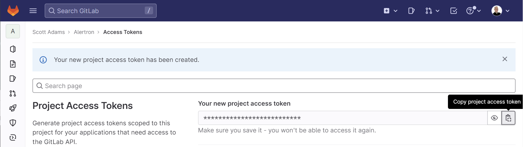 Using GitLab Access Tokens effectively