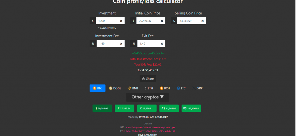 Ethereum (ETH) Mining Profitability Calculator | CryptoRival