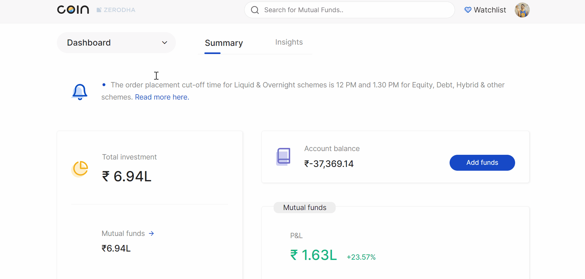 How to withdraw money from Zerodha Coin App?