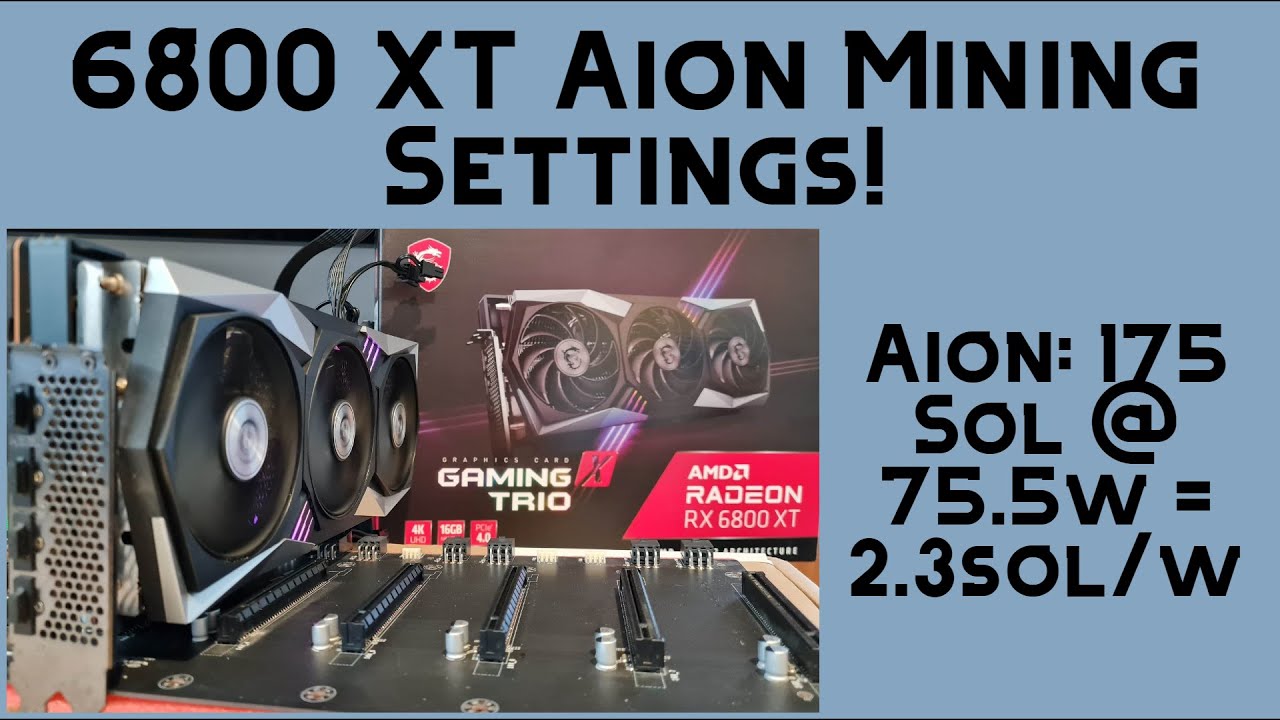 Mining Aion (AION) on Radeon R9 Fury - WhatToMine