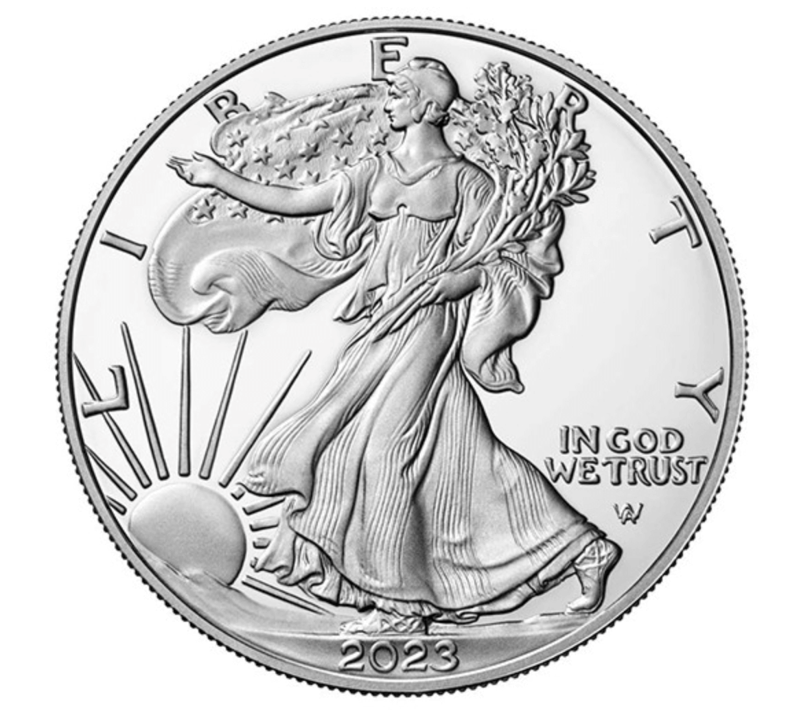 Buy 1oz US Mint US Eagle Minted Silver Coin