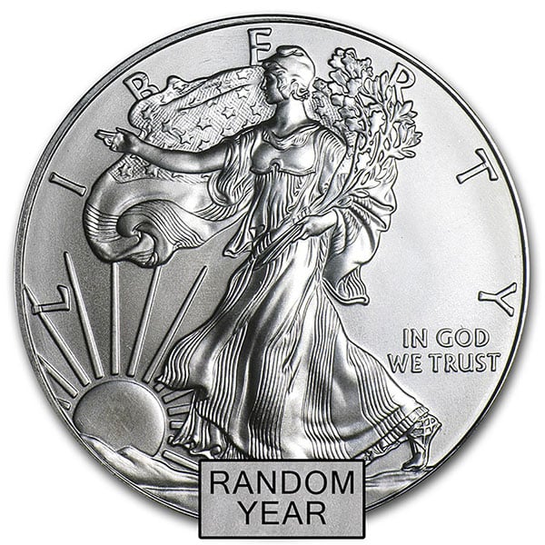 Silver Eagle Coins for Sale | 1 oz Silver Eagles | Chards