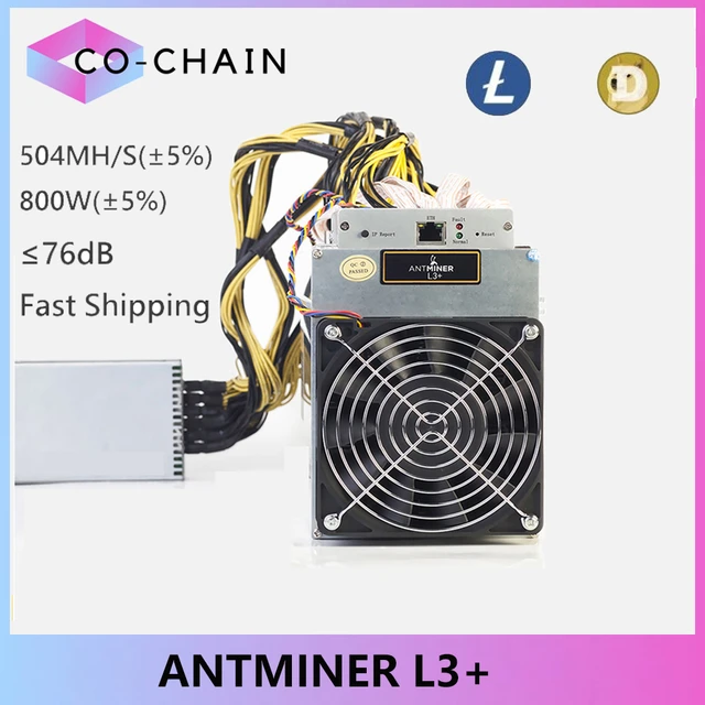 Buy the Antminer L3+ for Efficient Litecoin Mining - Get Yours Now