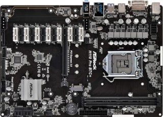 ostrov-dety.ru: ASRock H Pro BTC+ 13GPU Mining Motherboard Cryptocurrency : Electronics