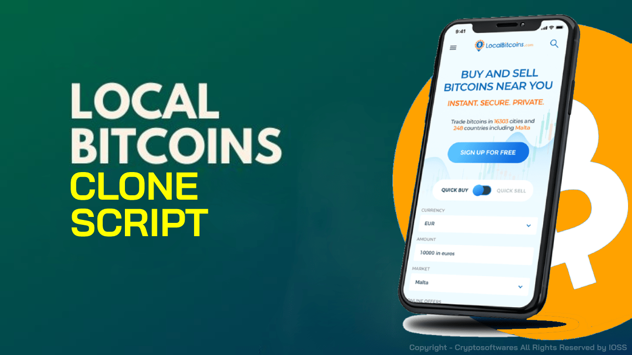 Localbitcoins Clone Script | White Label Local Bitcoin Clone Software