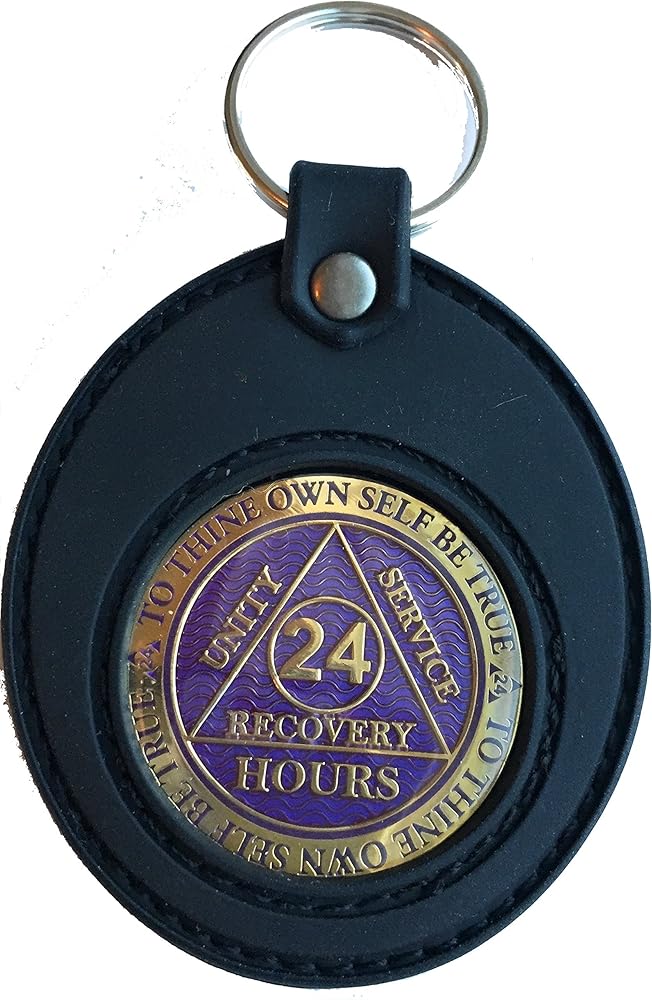 Key Fob Holder Keychains | AA Medallion Holder Keychains