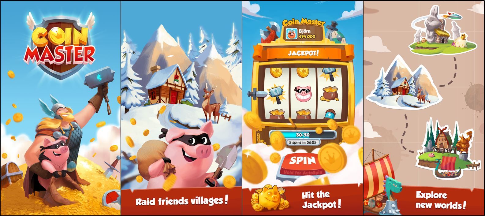 Jackpot Coin Master v MOD + APK (Unlocked) Download