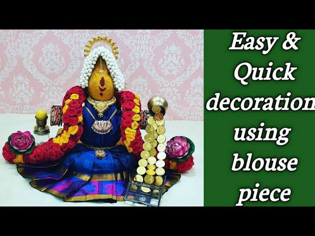 Varamahalakshmi Decoration Ideas at Home Puja N Pujari