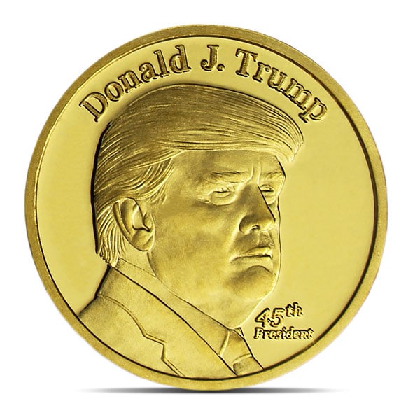 Rare US Donald Trump Coin President Gold Eagle Collectible MAGA Collection | ostrov-dety.ru