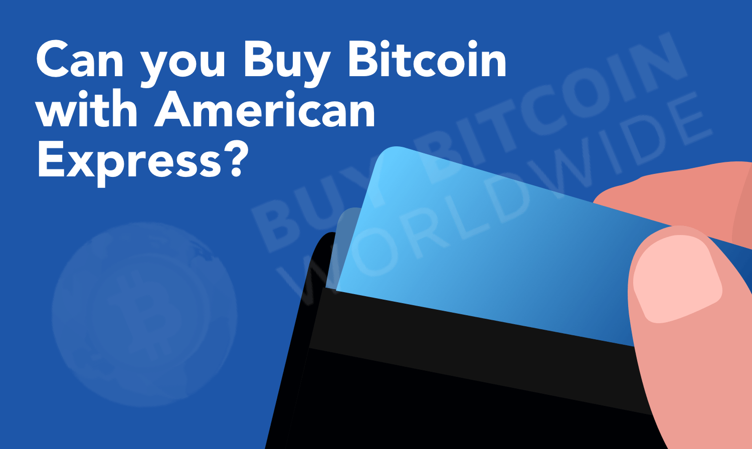 Buy Bitcoin, Ethereum with American Express