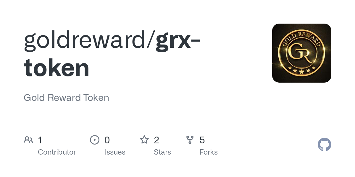 GOLD Reward Token price today, GRX to USD live price, marketcap and chart | CoinMarketCap