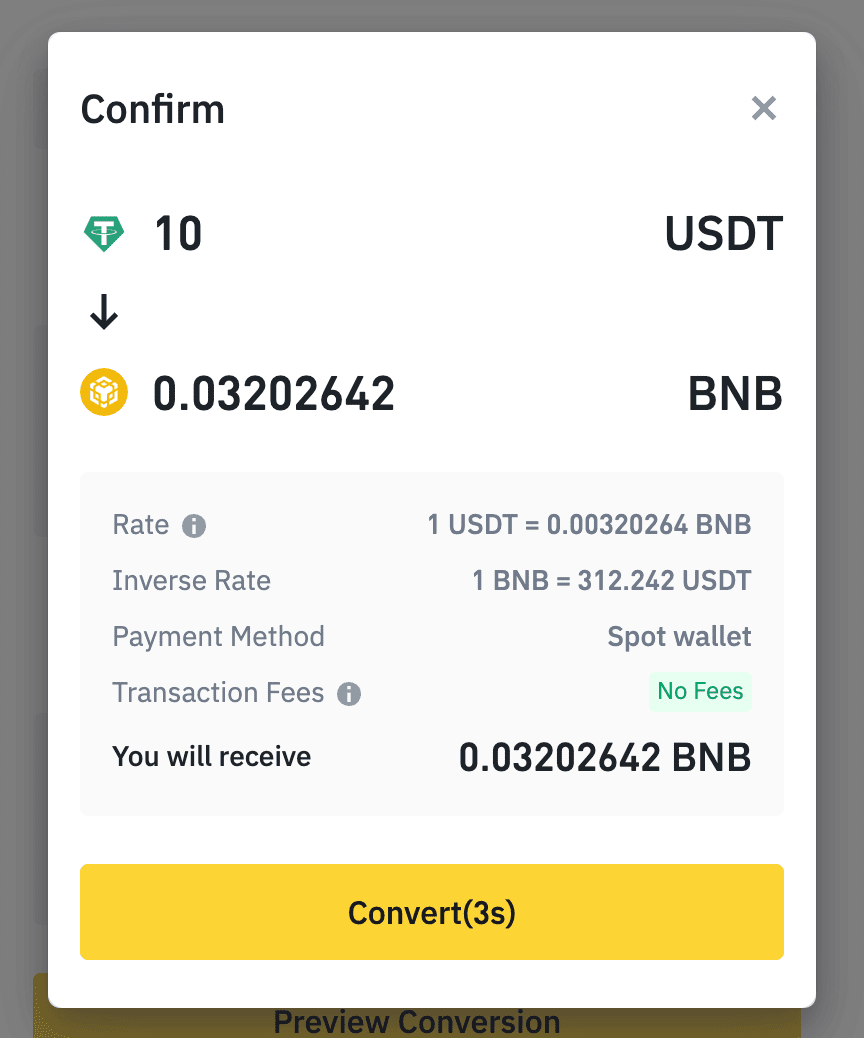 How To Convert Bitcoin To USDT On Binance