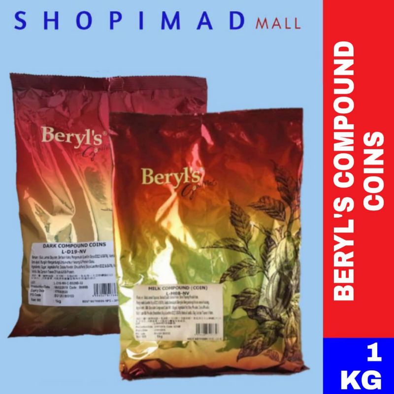 Beryl's Milk Chocolate Coins 41%, Malaysia | FGHK