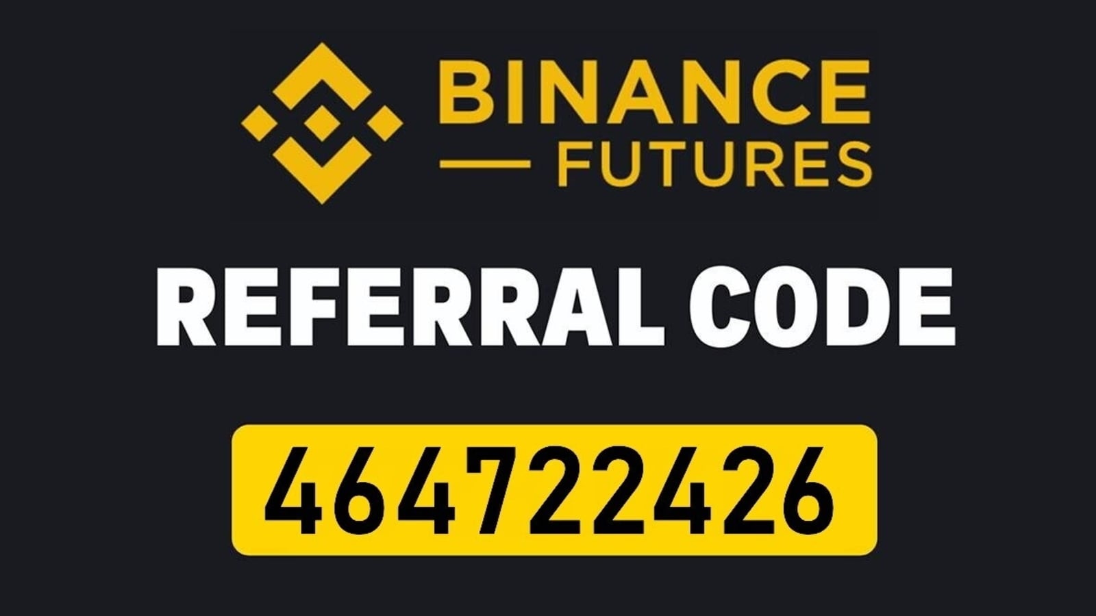 Binance Referral Code (45% Fee Discount) Spot & Futures