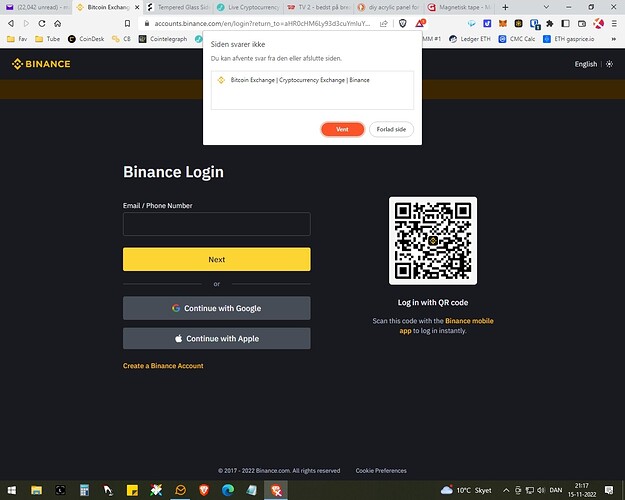 How to login to Binance + Binance login problems & solutions