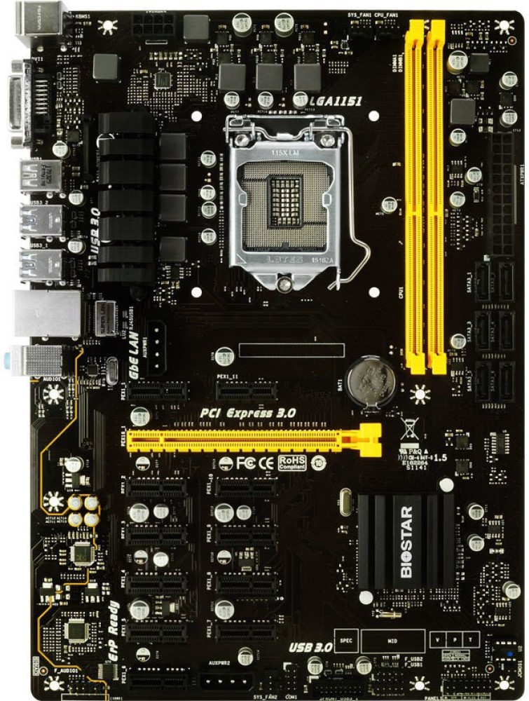 Biostar Motherboard TBBTC PRO FOR MINING LGA - Expert-Zone