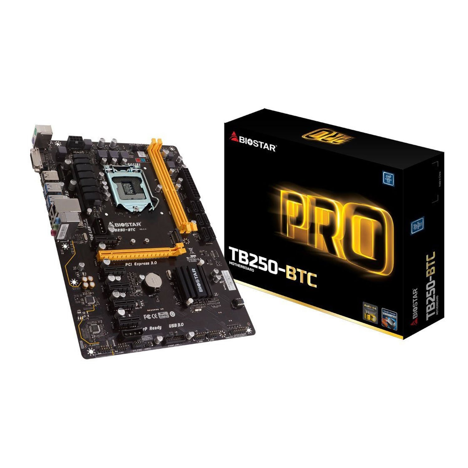 Biostar TBBTC Pro LGA ATX Motherboard | PC Studio