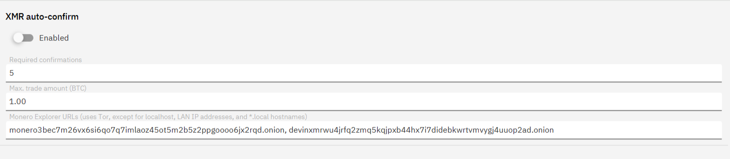 Bisq market: XMR/BTC - mempool - Bisq Markets