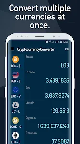 Download Anycoin • Universal Cryptocurrency Converter App