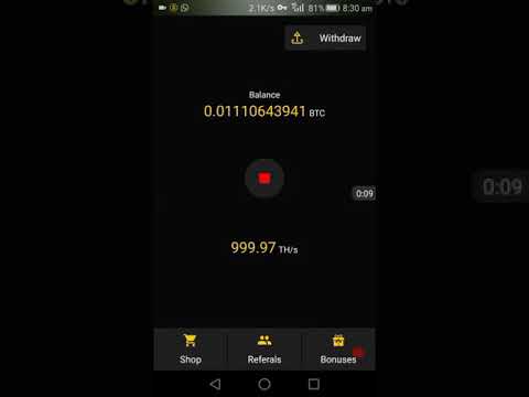 BLACK BITCOIN - CLOUD SERVER MINING APK (Android App) - Free Download