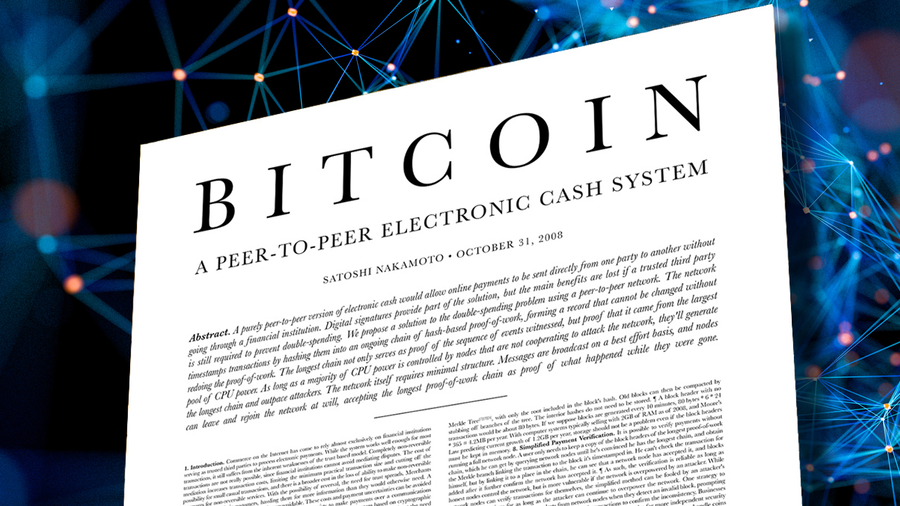 Bitcoin Whitepaper Day - October 31, | Ledgible