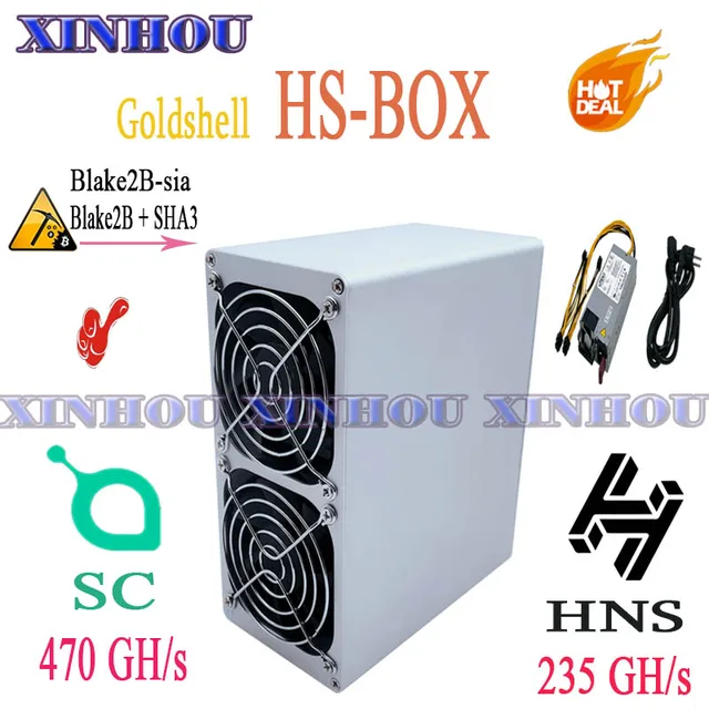 ASIC miner Goldshell HS-BOX GHs Blake2B SHA3 Fiji | Ubuy