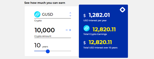 Crypto Staking calculator - APY%