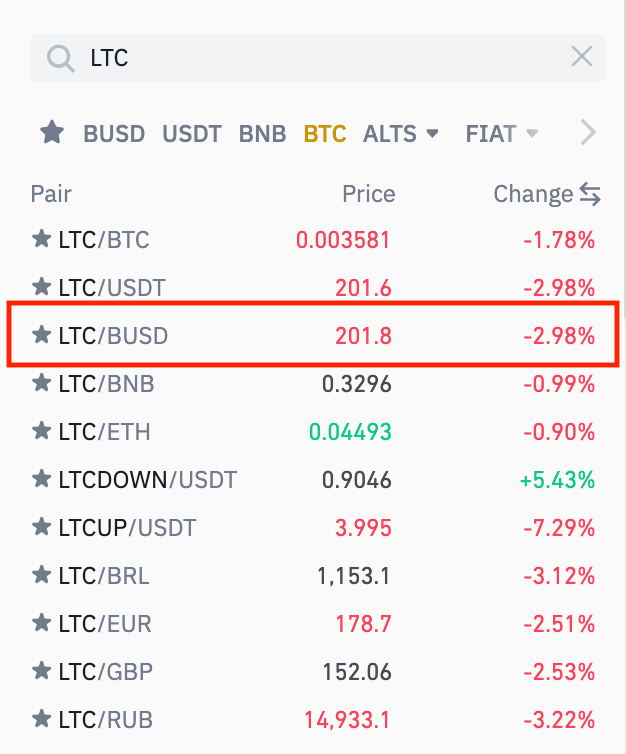 BTC to LTC - Convert bitcoin to litecoin Live Today