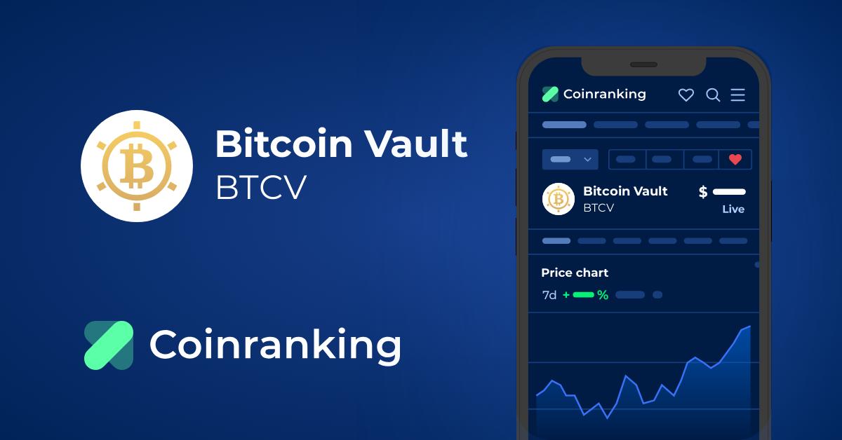 Bitcoin Vault Price Today - Live BTCV to USD Chart & Rate | FXEmpire