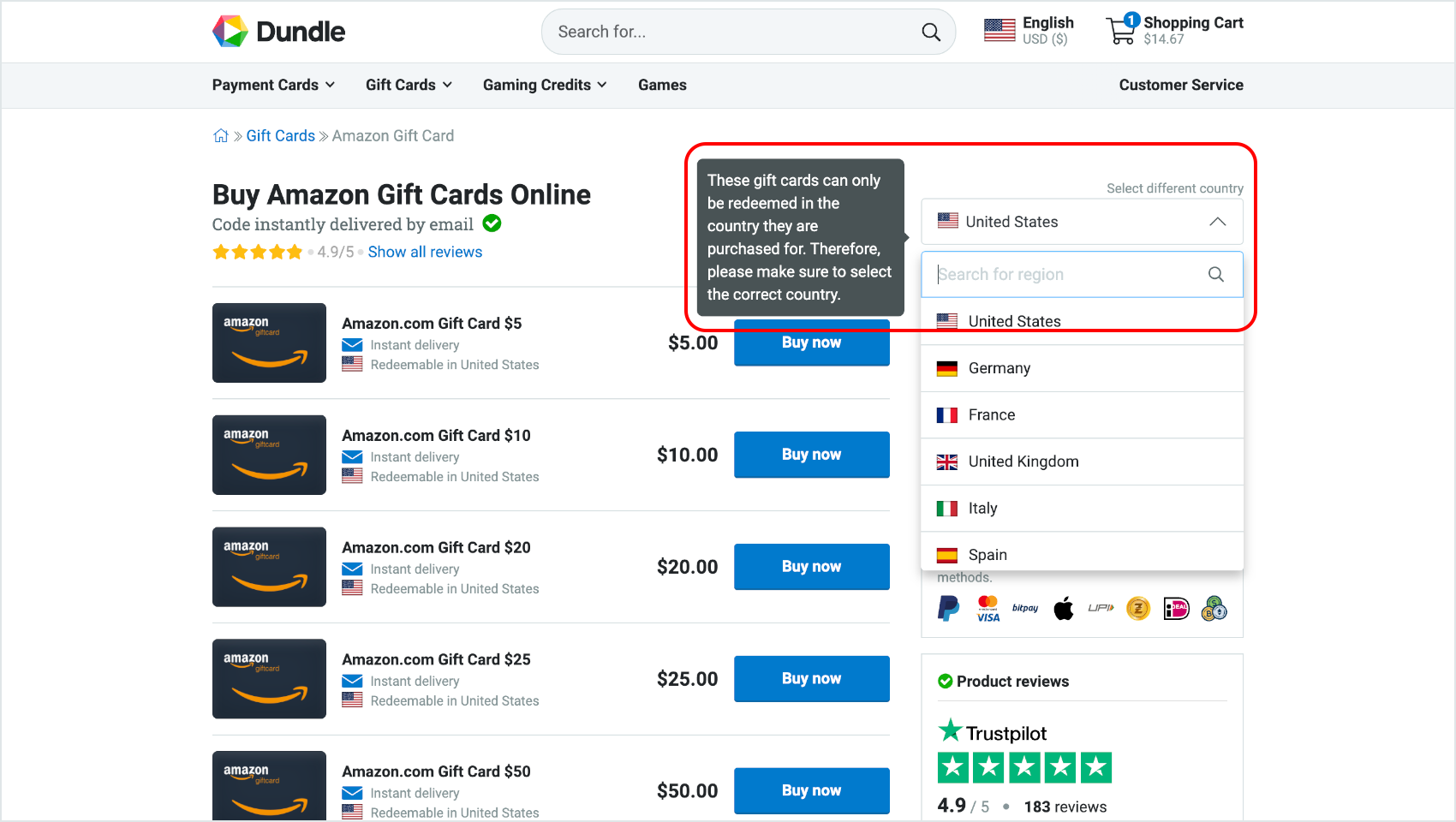 How To Sell Amazon Gift Card for PayPal on CoinCola - CoinCola Blog