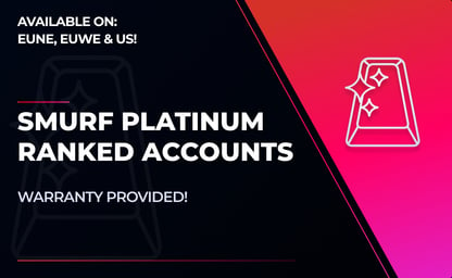 EUW Platinum 4 - 20+ Champions | Buy League of Legends Accounts at UnrankedSmurfs