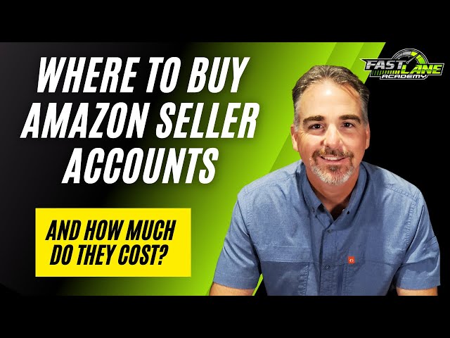 Secondhand Amazon Merchant Accounts Sold for Thousands of Dollars