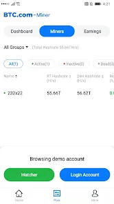 Download the BTC Mining Pool app to mine BTC coin..