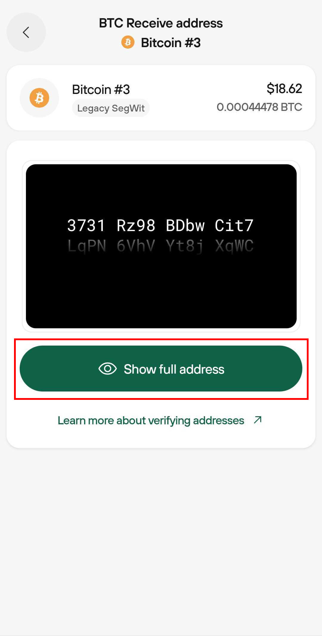 bittr - knowledge base - How to use my Trezor hardware wallet with bittr (the manual way)?