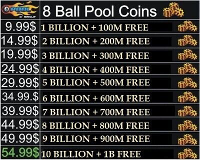 Get Unlimited Coins 8 Ball Pool APK + Mod for Android.